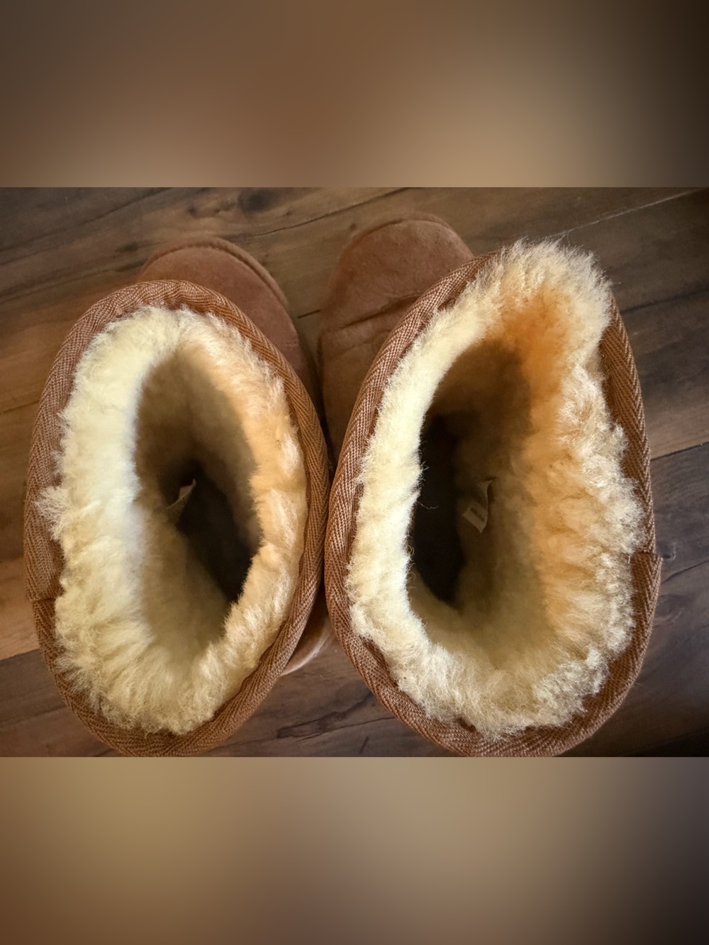 UGG | UGG Classic Short Chestnut Sheepskin Boots | Big Kids Size 4 / EU 36 - Picture 8 of 12